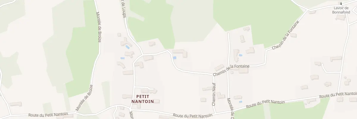 Plan du 241 Che de la Fontaine à Porte-des-Bonnevaux