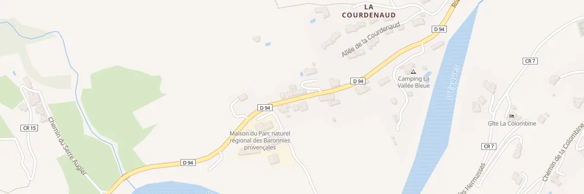 Plan du 5040 La Courdenaud à Sahune