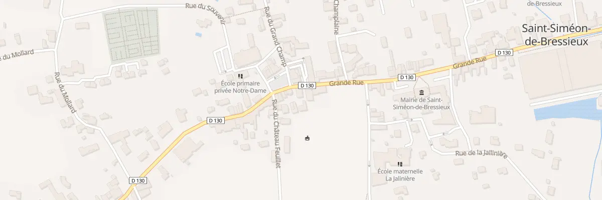 Plan du 613 Gr Grande Rue à Saint-Siméon-de-Bressieux