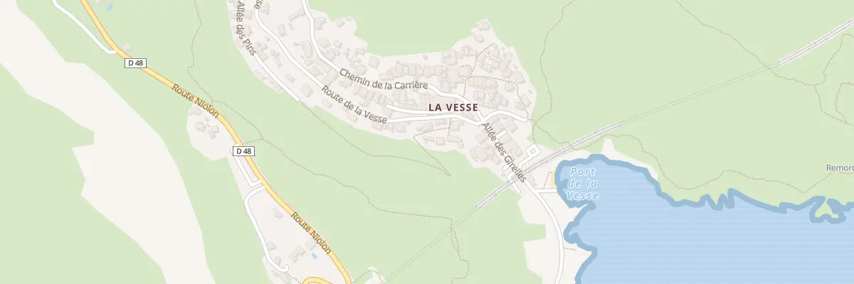 Plan du 32 Mte de la Gare au Rove