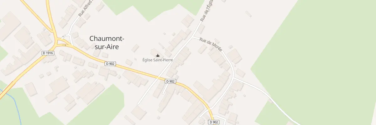 Plan du 10 Rue de l’Eglise à Chaumont-sur-Aire