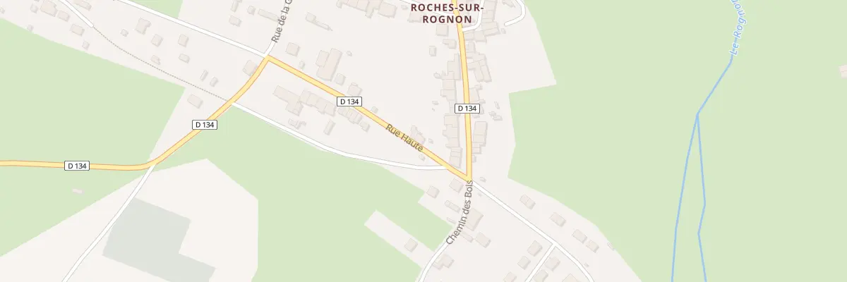 Plan du 6 Rue Haute à Roches-Bettaincourt