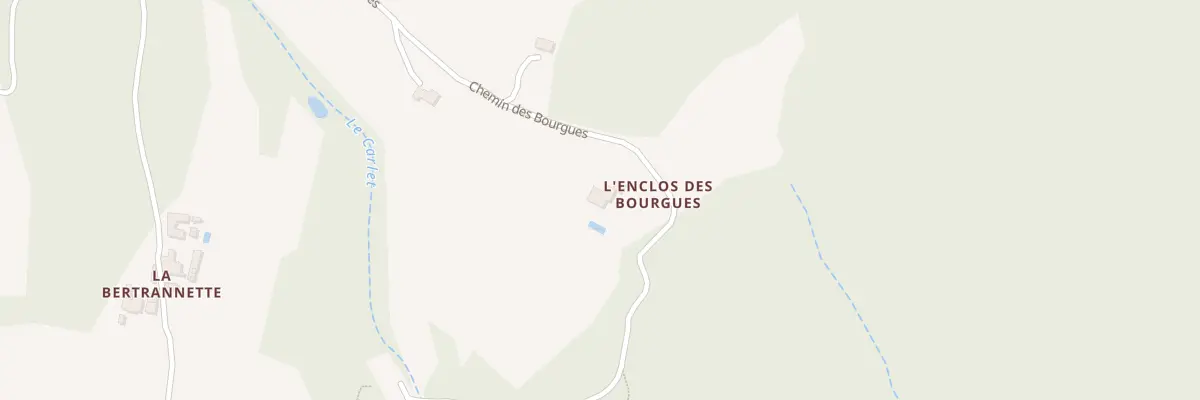 Plan du 430A Che des Bourgues à Murs