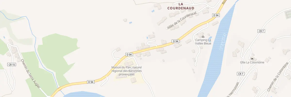 Plan du 5039 La Courdenaud à Sahune