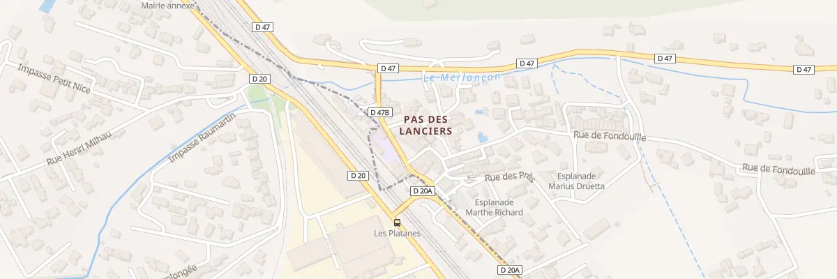 Plan du 36 Rue des Arnauds à Saint-Victoret
