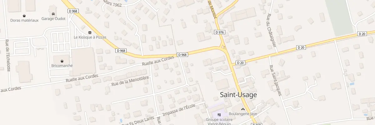 Plan du 16 Rue Marcel Bégin à Saint-Usage