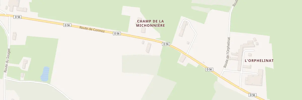 Plan du 1431 Rte de Cormoz à Beaupont