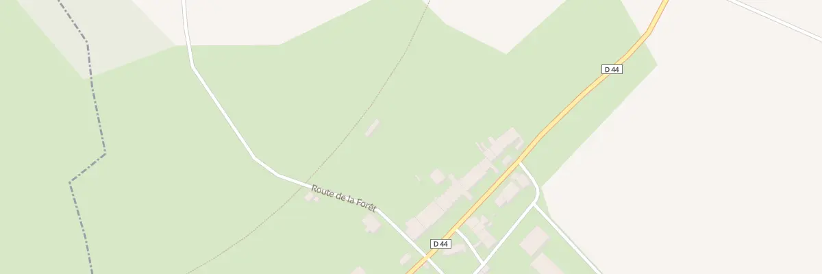 Plan du 10 Rte Departementale N 44 à Andelot-Blancheville
