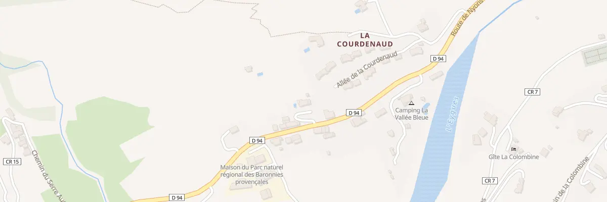 Plan du 5153 La Courdenaud à Sahune