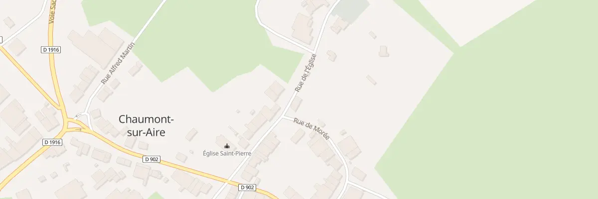 Plan du 22 Rue de l’Eglise à Chaumont-sur-Aire