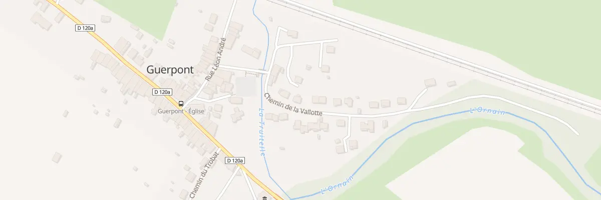Plan du 5 Che de la Vallotte à Guerpont