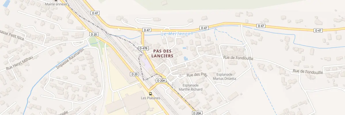 Plan du 9001 Rue des Arnauds à Saint-Victoret