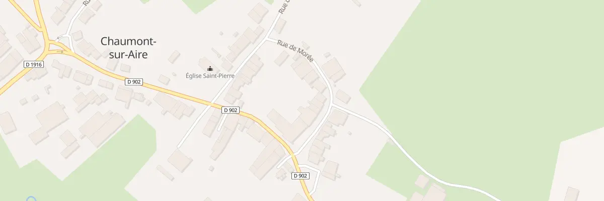 Plan du 5 Rue de Morée à Chaumont-sur-Aire