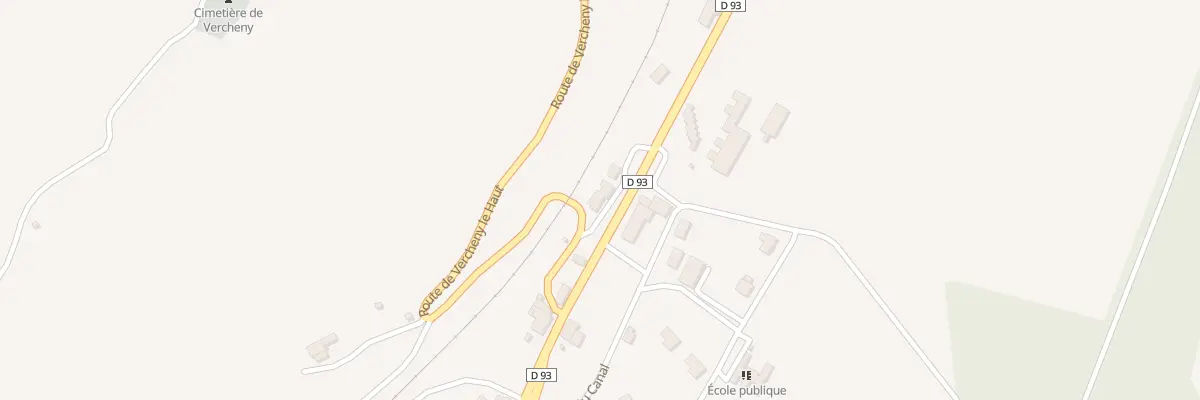 Plan du 5074 Les Broues à Vercheny