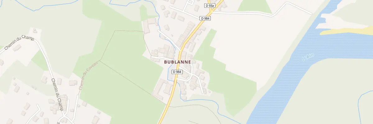Plan du 682 Rte de Bublanne à Châtillon-la-Palud