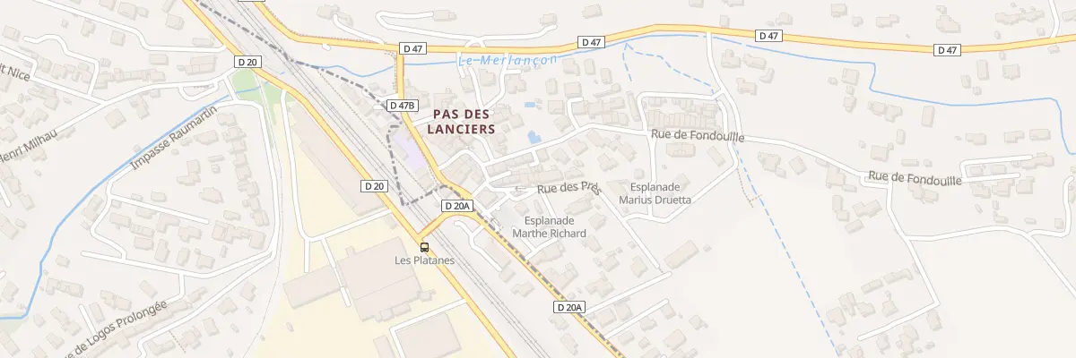 Plan du 45 Rue des Pres à Saint-Victoret