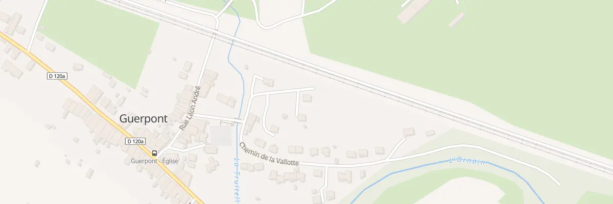 Plan du 22 Rue de l’Ecole à Guerpont