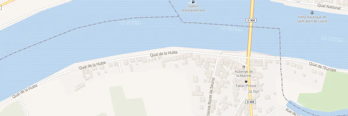 Plan du 31 Quai de la Hutte à Losne