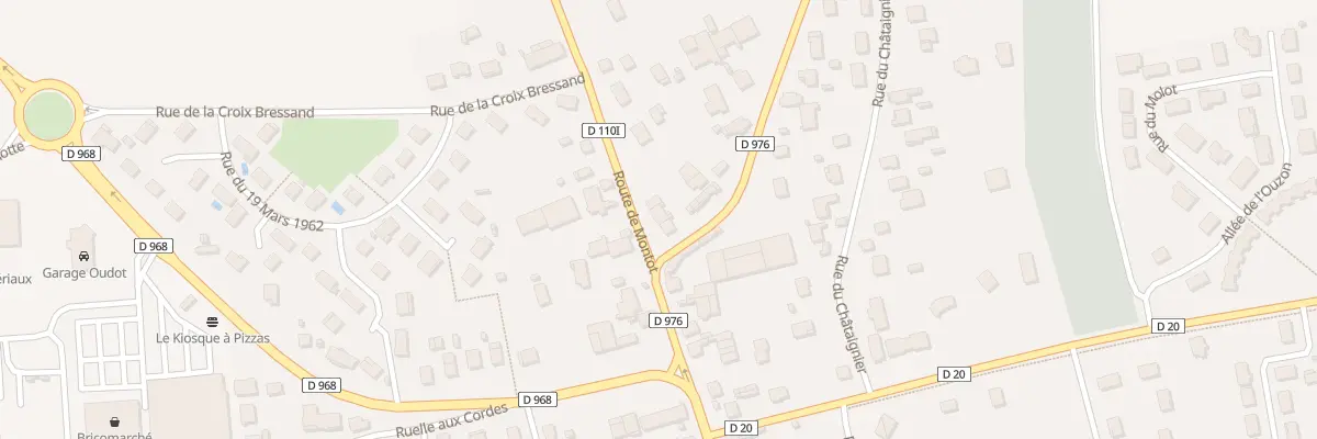 Plan du 4 Rte de Montot à Saint-Usage