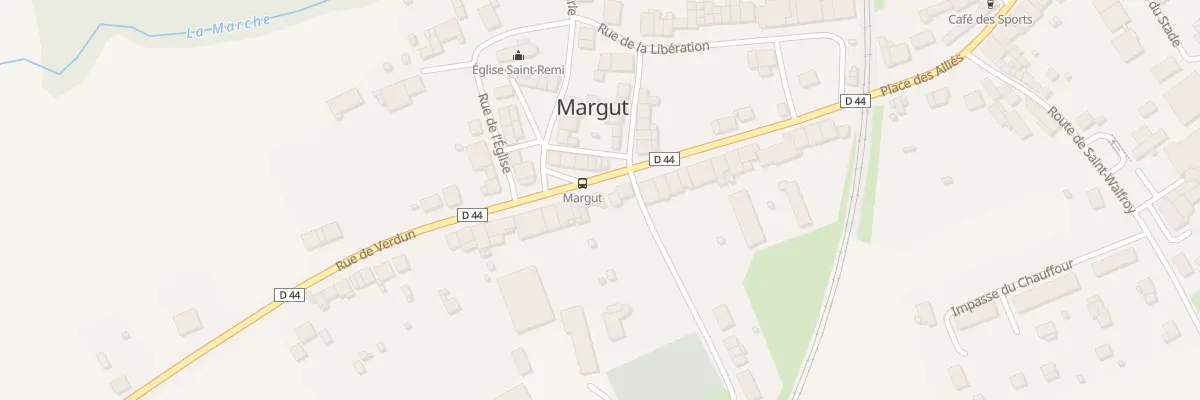Plan du 23 Rue de Verdun à Margut