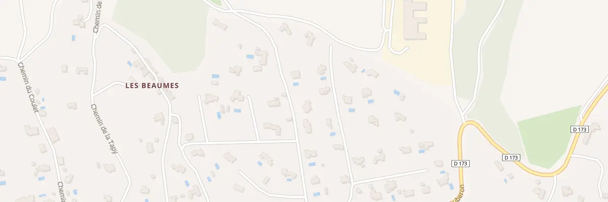 Plan du 5159 Les Beaumes à Puget