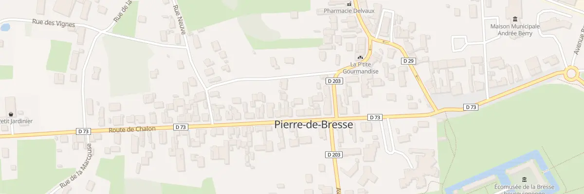 Plan du 5B Rue Basse à Pierre-de-Bresse