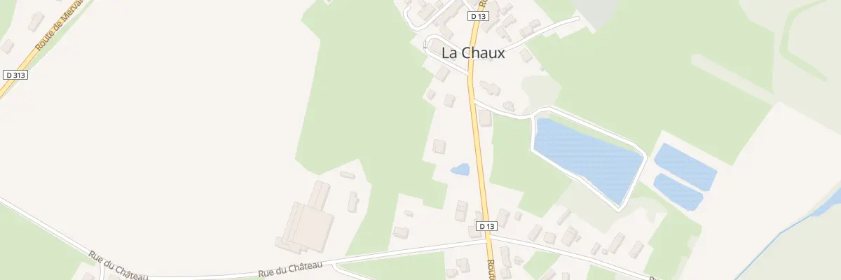 Plan du 168 Rte de Louhans à La Chaux
