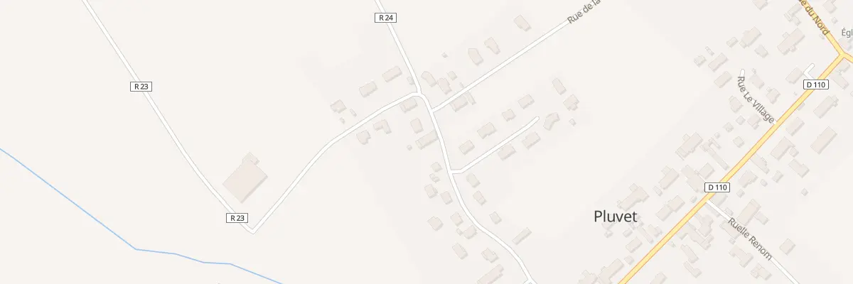 Plan du 19 Rue de la Charbonnière à Pluvet