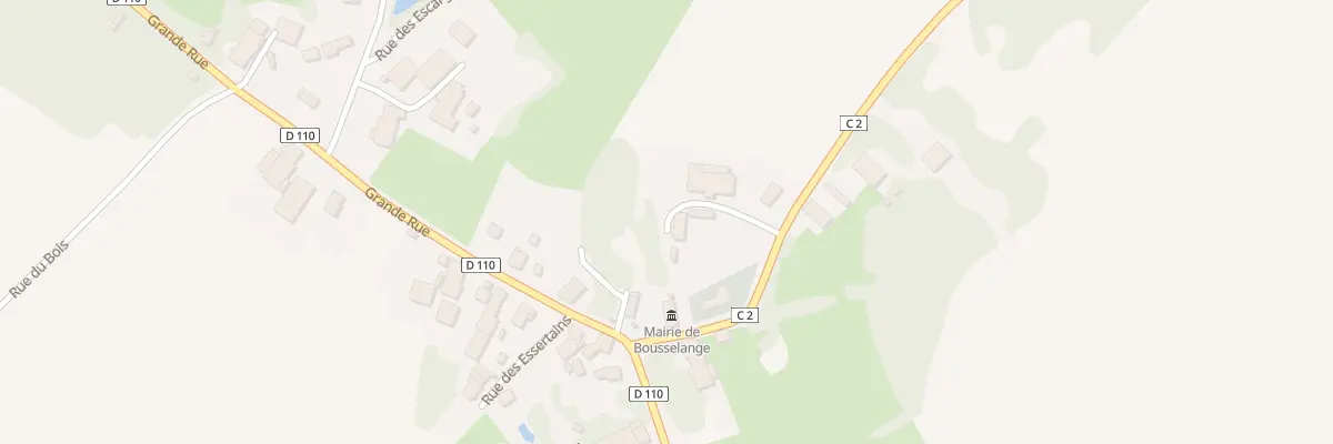 Plan du 5030 Rue du Chateau à Bousselange