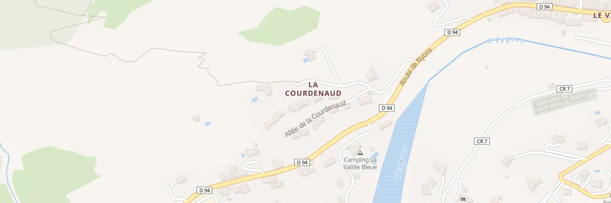 Plan du 5210 La Courdenaud à Sahune