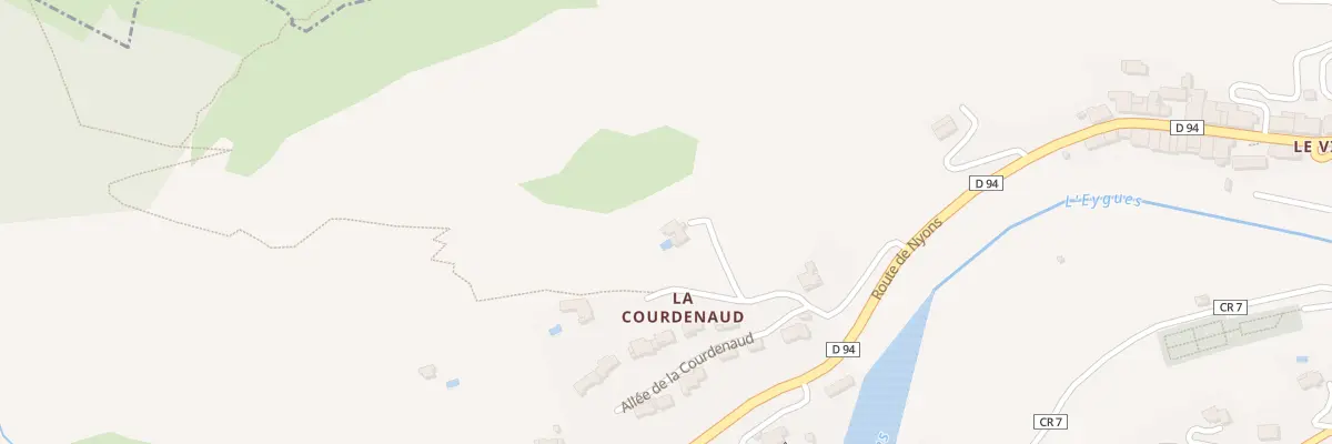 Plan du 5155 La Courdenaud à Sahune