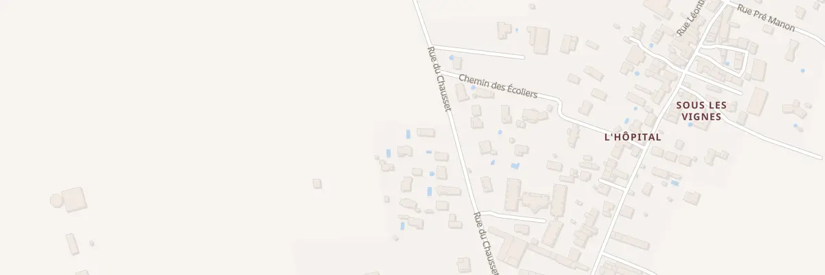 Plan du 245 Rue du Chausset à Chazey-sur-Ain