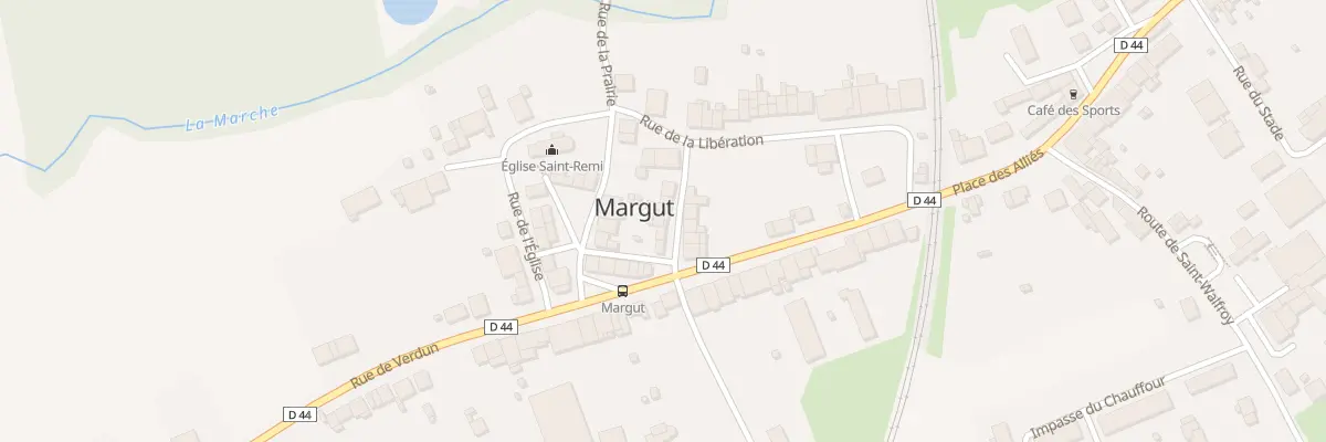 Plan du 3 Rue Huart à Margut