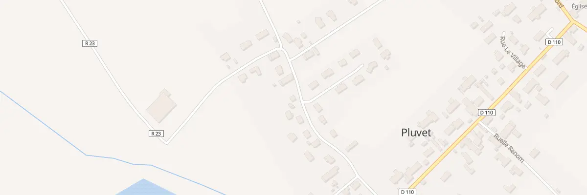 Plan du 17 Rue de la Charbonnière à Pluvet