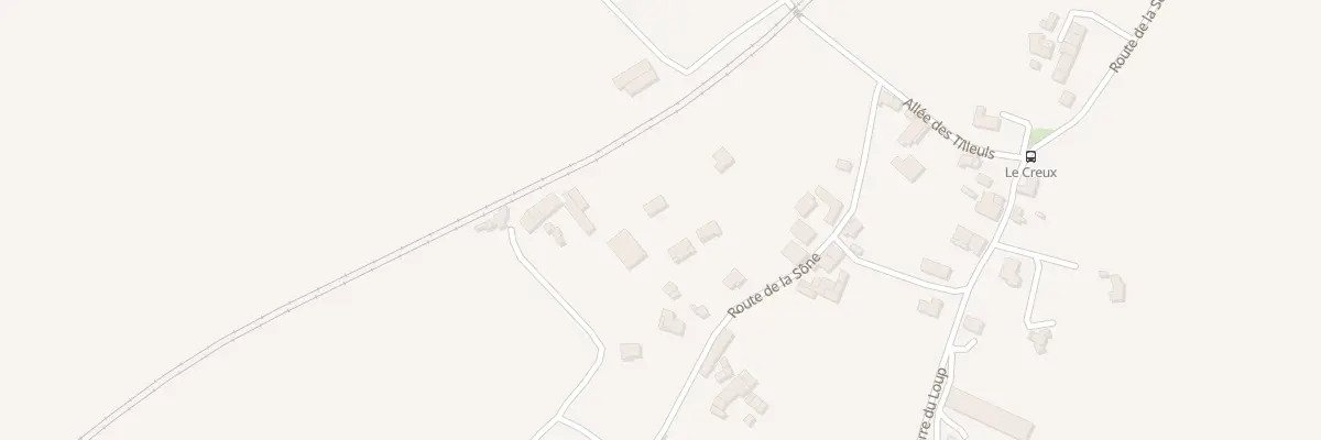 Plan du 655E Rte de la Sône à Saint-Hilaire-du-Rosier