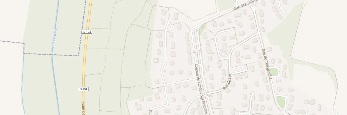 Plan du 4 Lot l’Oree du Bois à Belleneuve