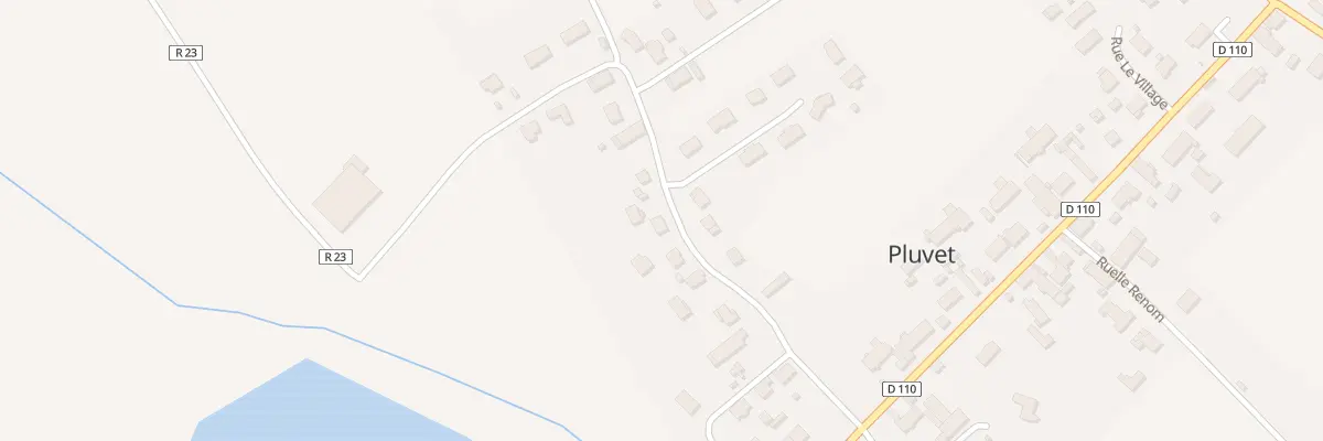 Plan du 13 Rue de la Charbonnière à Pluvet