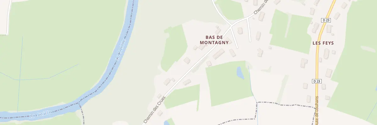 Plan du 580 Chem des Crues à Montagny-près-Louhans