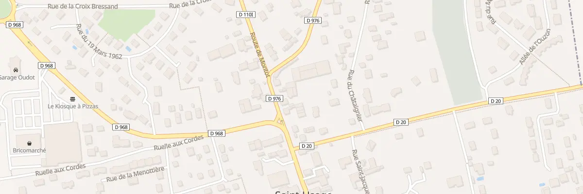 Plan du 2 Rte de Trouhans à Saint-Usage