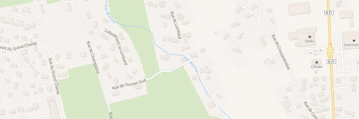 Plan du 256 Rue de l’’Ancien Gué à Saint-Siméon-de-Bressieux