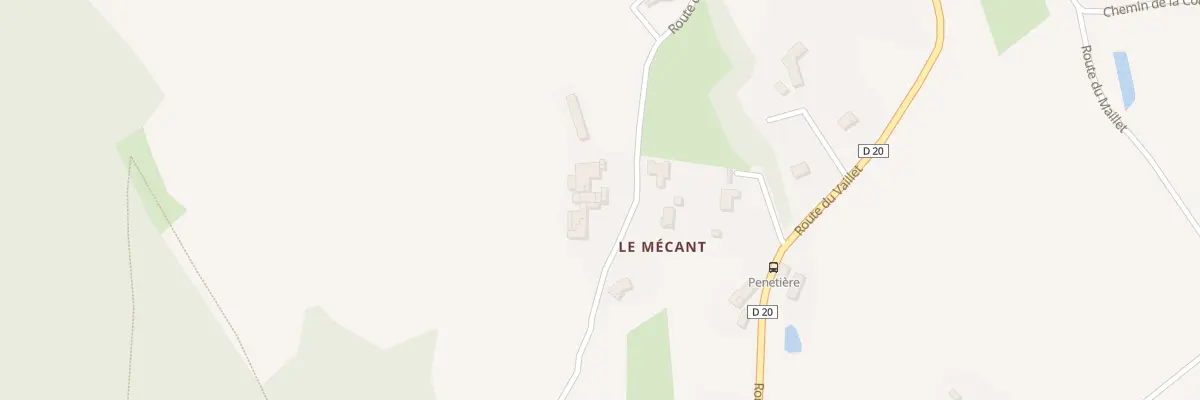 Plan du 380 Rte du Mécant à Saint-Appolinard