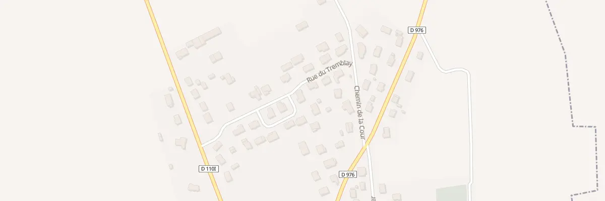 Plan du 7 Rue du Tremblay à Saint-Usage