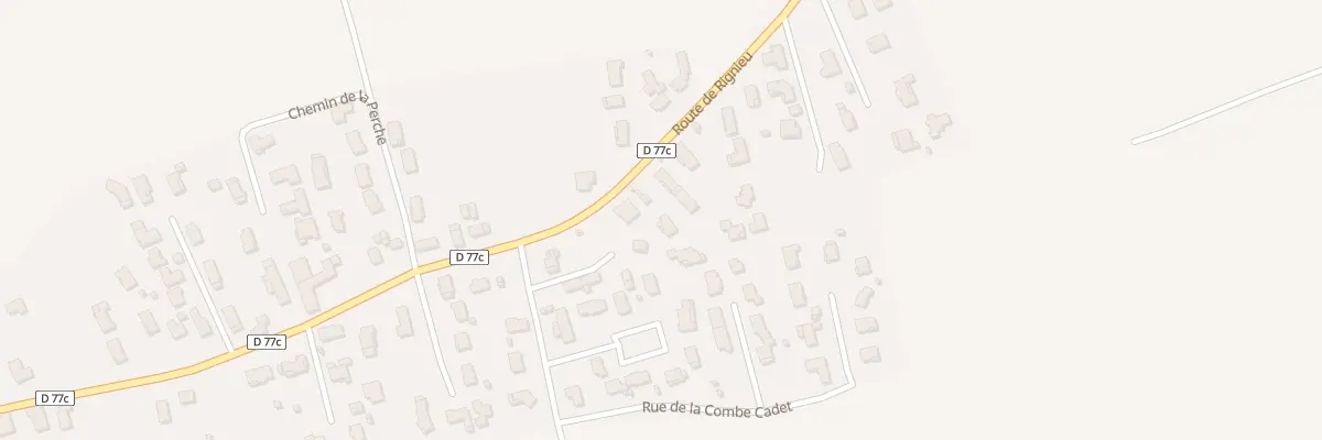 Plan du 33 Rue de la Combe Cadet à Chazey-sur-Ain