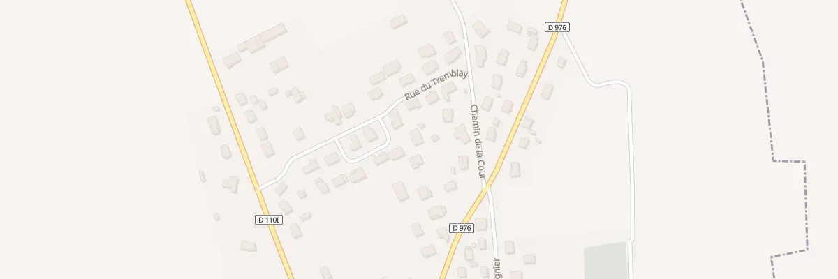 Plan du 9 Rue du Tremblay à Saint-Usage