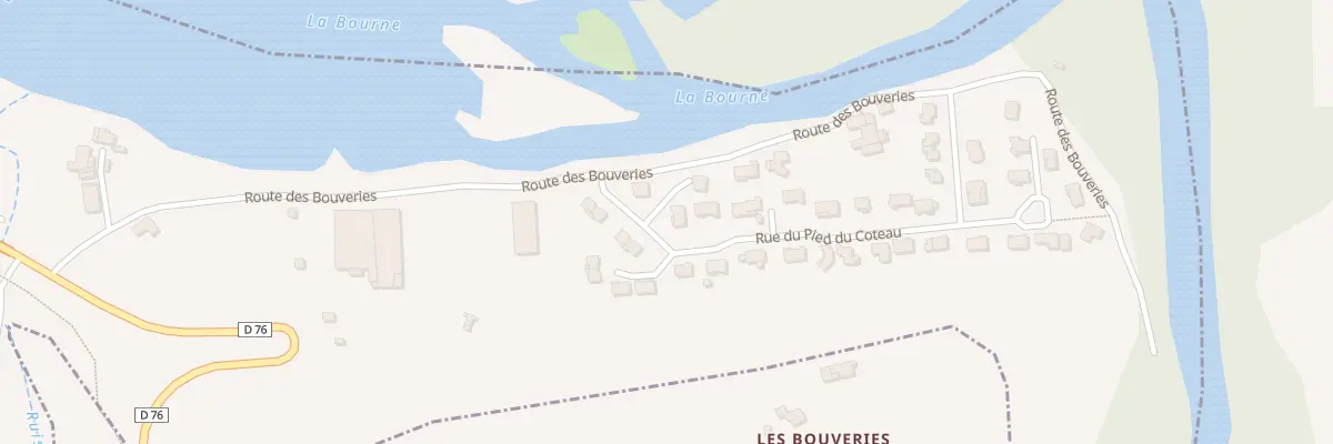 Plan du 5 Rue du Pied du Coteau à Saint-Nazaire-en-Royans