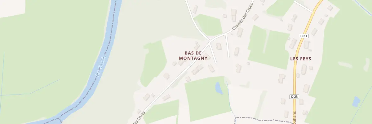 Plan du 526 Chem des Crues à Montagny-près-Louhans