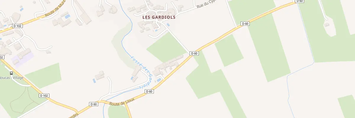 Plan du 327 Rte de Lioux à Joucas
