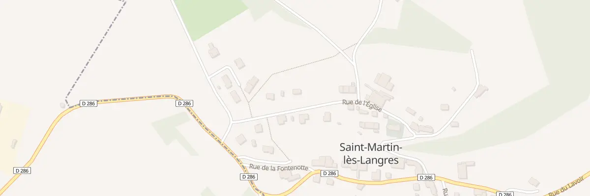 Plan du 3 Rue de l’Eglise à Saint-Martin-lès-Langres