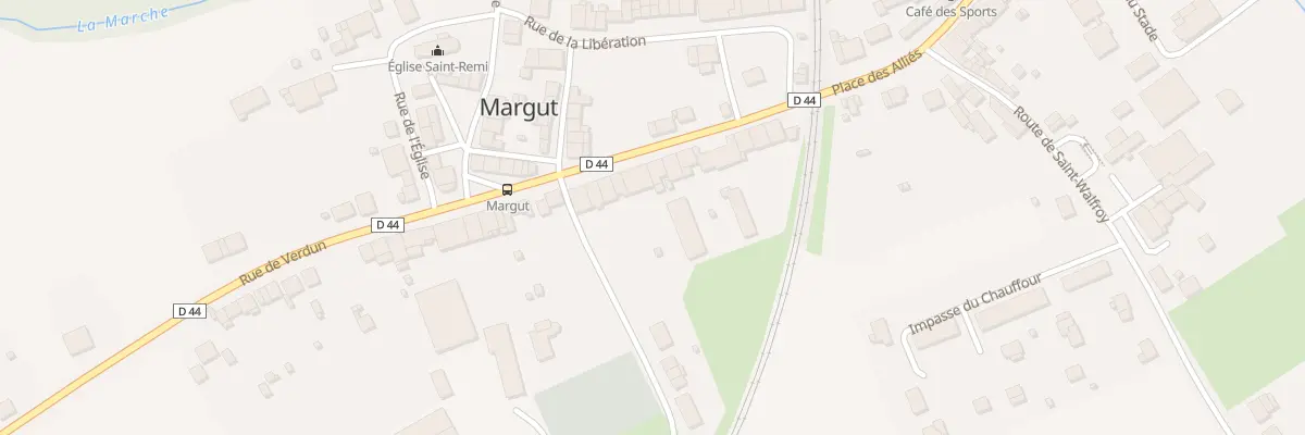 Plan du 11 Rue de Verdun à Margut