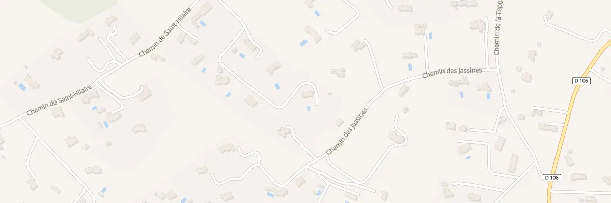 Plan du 9000 Les Jassines Sud à Lacoste